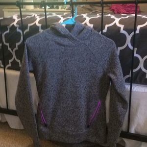 Hoodie Sweatshirt zipper pockets slip on sweater